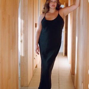 OZMA Black Anaise Dress L